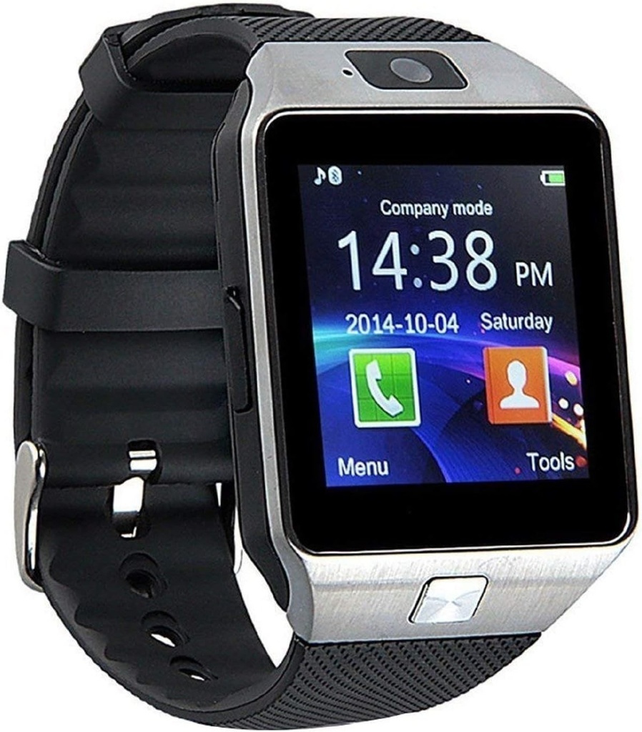 Ceas inteligent Bluetooth cu cartela SIM si micro SD pentru telefon mobil smartphone