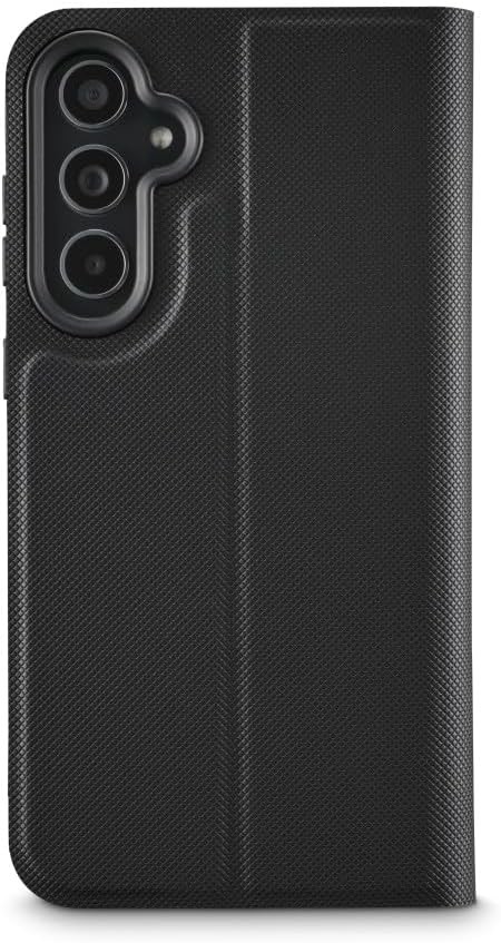 Husa de telefon Hama pentru Samsung Galaxy S23 FE (husa de telefon, capac cu slot pentru card, functie de suport, protectie suplimentara pentru ecran si camera, magnet, husa cu clapa, moale) neagra