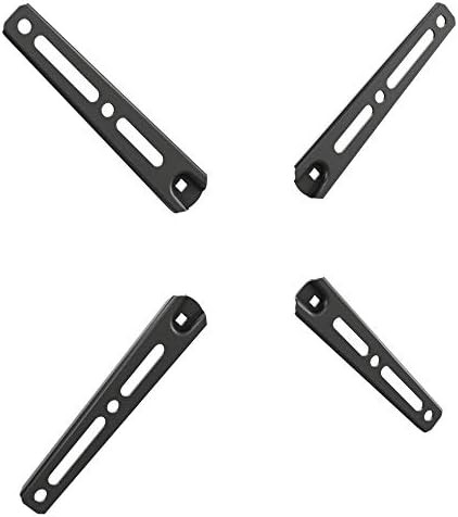 Adaptor VESA RICOO, suport TV universal pentru perete, pentru televizoare de 32-55 inch, extensie VA0200 de la 200x200 la 400x400, negru