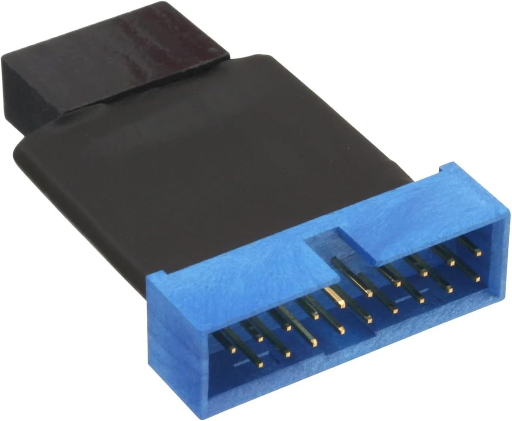Adaptor intern InLine 33449K USB 2.0 la 3.0, placa de baza USB 2.0 la USB 3.0 intern