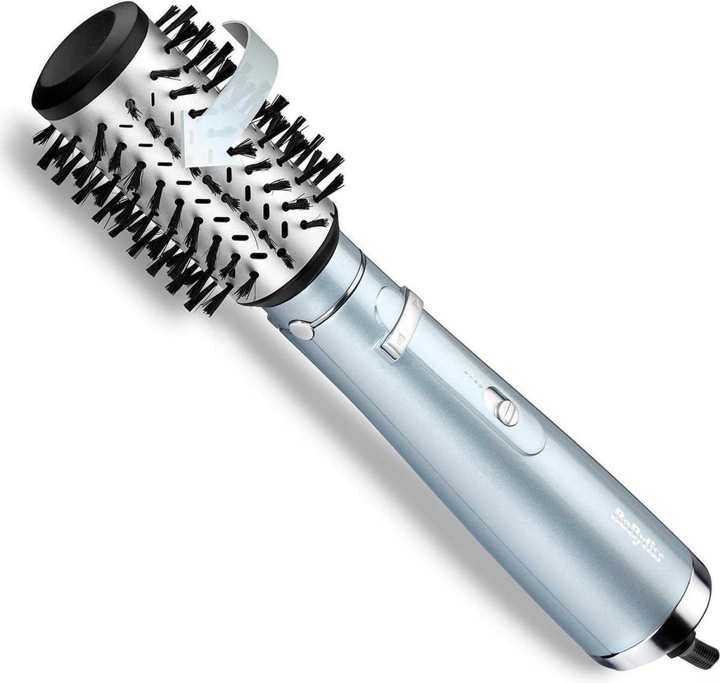 Perie rotativa BaByliss AS773E Hydro Fusion, diametru 50 mm, functie anti-incretire super ionice cu tehnologie cu plasma, 700 W