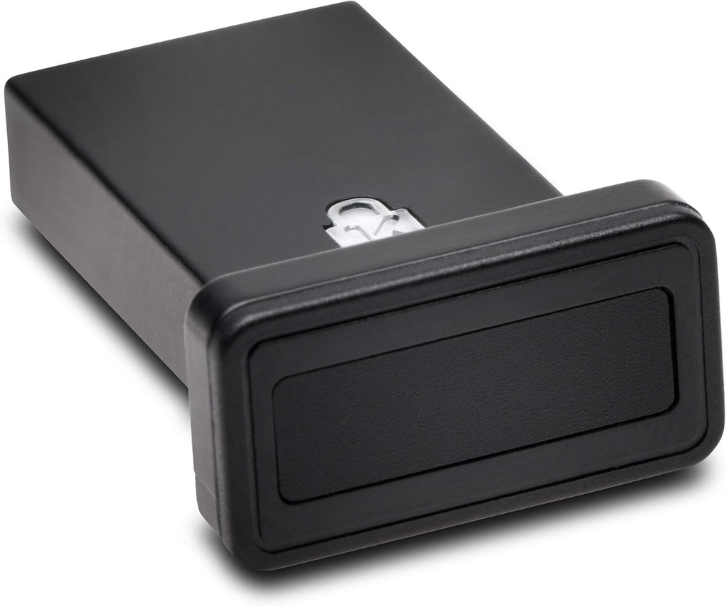 Cheie de amprenta Kensington VeriMark Guard USB-A FIDO2, WebAuthn/CTAP2 si FIDO U2F, securitate biometrica pentru PC-uri, laptopuri, tablete, iPad-uri, Google, Microsoft, manageri de parole pentru browsere Safari