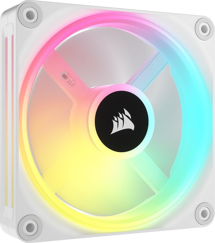 Ventilator cu cupola magnetica Corsair iCUE Link QX120 RGB 120 mm - Alb
