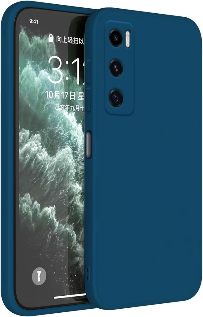 Husa Topme pentru vivo Y70 / vivo V20 SE (6,44" inci), carcasa protectoare din silicon TPU - albastru safir
