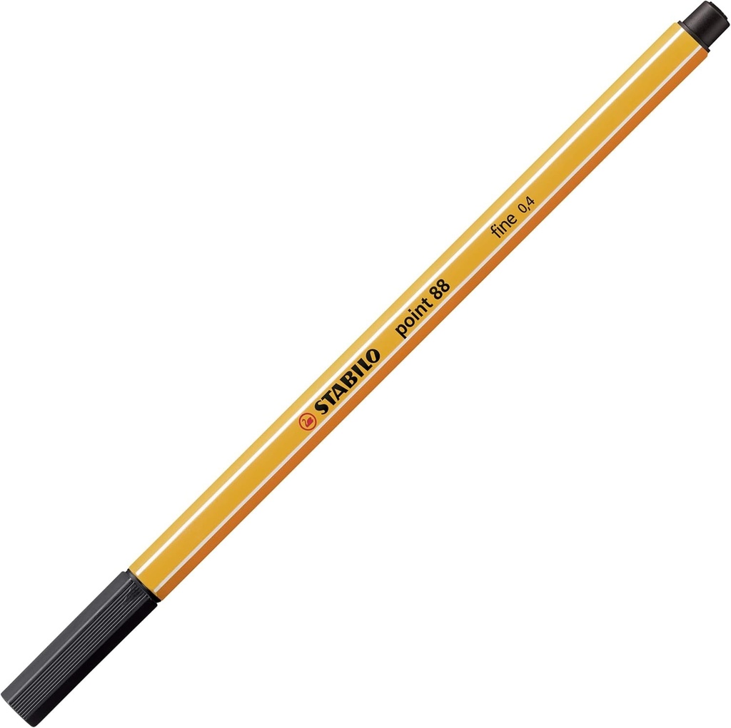 STABILO - Fineliner - varf 88 - pachet de 18 - cu 18 culori diferite