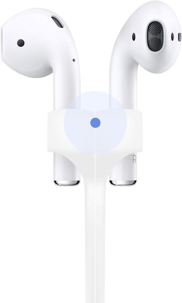 Curea magnetica anti-pierdere compatibila ABCOOL pentru AirPods 1, 2, 3 Pro, colorata, moale, curea sport cu snur, conector cablu silicon pentru alergare, cablu de gat cu gel de siliciu
