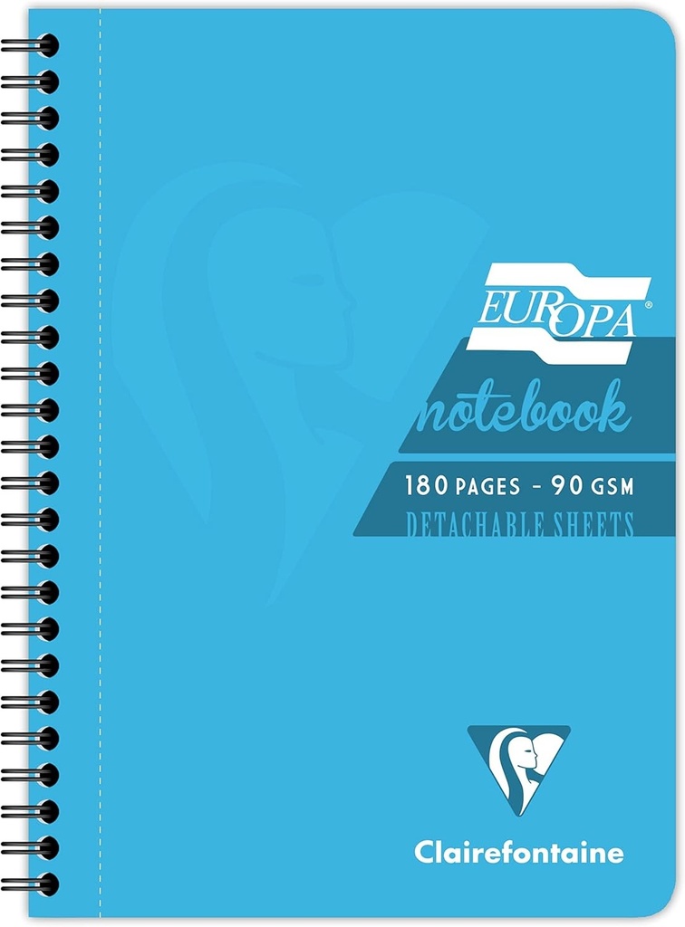 Clairefontaine Europa Exaclair, tacam in format A4 A5 Turcoaz