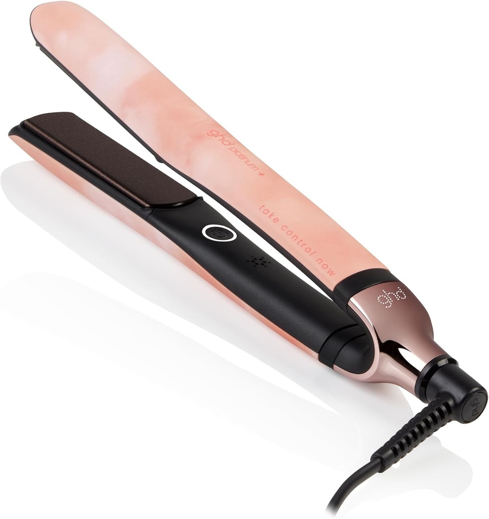 ghd Platinum+ Styler - Placa de indreptat parul profesionala si inteligenta - Editie limitata (roz piersica)