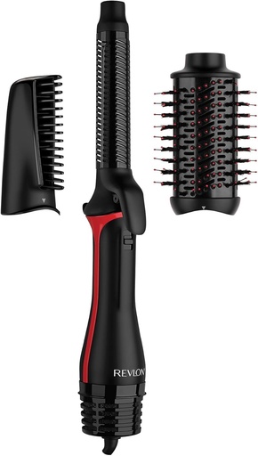 Uscator de par Revlon cu un singur pas si aparat de coafat multifunctional - Instrument 3 in 1 - (Cap detasabil, Ondulator, Uscator de par, Aparat de coafat) RVDR5333