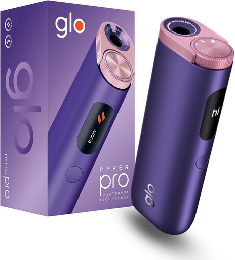 Glo Hyper Pro, Alternativa la tigari, Si mai multa aroma, Intensitate superioara, 2025, Culoare pruna coral