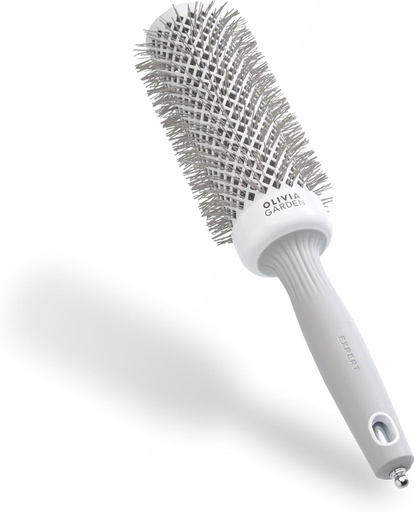 Perie de par Olivia Garden - Expert Blowout Speed ​​pentru alb si gri - 45 bucati, 0,1 kilograme