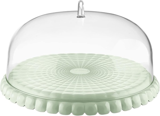 Guzzini - Tiffany, Petit Set de Moules Ã  GÃ¢teau - Vert Mauve, Ã˜ 30 x h16 cm - 199501243