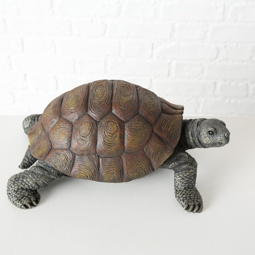Figurina Boltze Slomo Broasca testoasa (Figurina decorativa pentru gradina/interior, design realist, dimensiuni 34x25x14 cm, figurina din plastic) 3784300