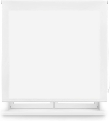 Blindecor Ara | Jaluzele tip rulou cu filtrare a luminii | De colt | 160 x 175 cm (l x I) | Dimensiuni material 157 x 170 cm | Jaluzele tip rulou pentru ferestre