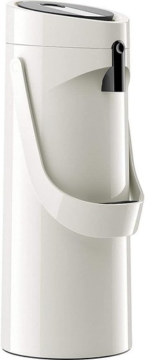 Emsa GmbH 515707 Ponza ISO Termos 1,9 l, Otel inoxidabil, 17 x 16,5 x 39 cm, Otel inoxidabil, Alb