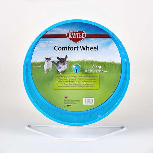 Roata de exercitii Interpet 861386 Superpet Comfort, imensa, 30,5 cm (12 inch), culori asortate