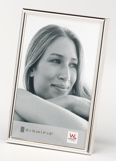 Rama foto Walther Design, argintie, 18 x 24 cm, rama portret Chloe WD824S