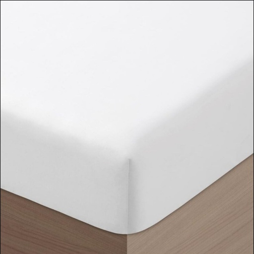 Set de 2 cearsafuri cu elastic 90x190, Cearsaf cu elastic 90x190 100% bumbac, alb, ecologic, moale la atingere, material durabil si fara substante chimice, confort ridicat (2, pat 90 x 190/200 cm)