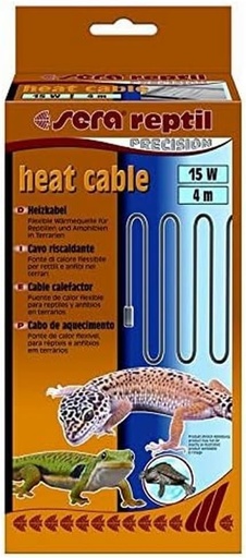Cablu de incalzire Sera pentru reptile 4 m / 15 W - Cablu de incalzire pentru terarii