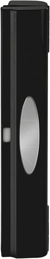 Cutter de folie Wenko Perfect-Cutter, suport pentru cele mai comune role de folie si aluminiu cu lungimea de pana la 33 cm, taiere curata datorita lamei zimtate din otel, 38 x 5,2 x 6,7 cm, negru