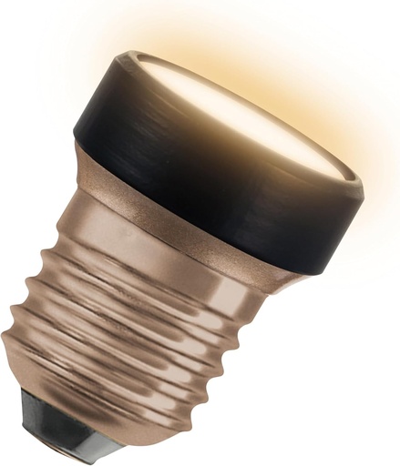 Lampa LED OSRAM FLAT, pachet economic de 3, lampa LED ultracompacta, inlocuieste becurile incandescente conventionale de 28 W, 3,5 W, alb cald (2700 K), mat, E27, nedimabil