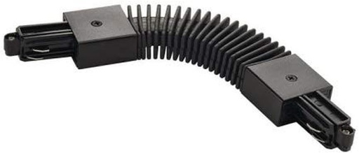Conector longitudinal SLV pentru bara colectoare monofazata de inalta tensiune cu optiune de alimentare, negru 143100