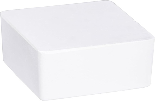 Dezumidificator de interior WENKO Cube - Rezerva 500 g cu parfum de portocale, clorura de calciu, 10 x 5 x 10 cm, alb