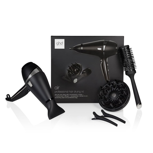 GHD - Set cadou Air Premium - Uscator de par (Negru)