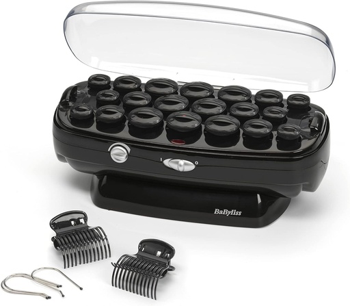 Bigudiuri termoceramice BaByliss cu invelis ceramic si tehnologie ionica pentru bucle matasoase de lunga durata RS035E Negre