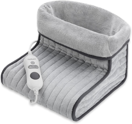 Incalzitor electric pentru picioare Medisana FWS, caldura confortabila pentru picioare reci, captuseala interioara lavabila, incalzitor pentru degete cu oprire automata si protectie la supraincalzire, pana la marimea 46