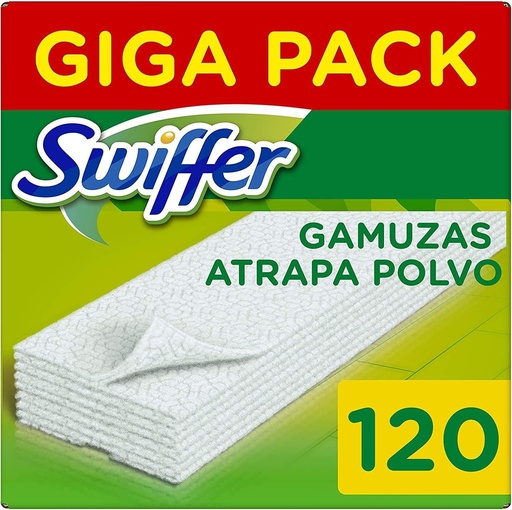 Lamele de schimb Swiffer pentru maturi, format din 120 de piese, capteaza si retin de 3 ori mai mult praf, murdarie si par decat o matura traditionala