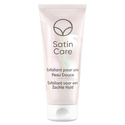 Exfoliant pre-ras Satin Care pentru piele si par pubian, a se utiliza in timpul sau intre zilele de epilare intima, formula delicata, fara parfum
