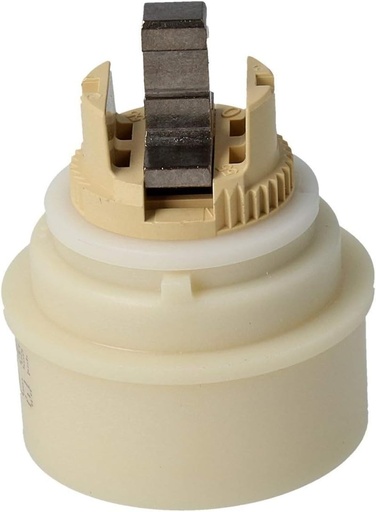 Cartus de control HANSA 4.8 ECO | Cartus ceramic de economisire a apei pentru baterii monocomanda cu frana de apa | Pentru baterii de bucatarie si baie | Cartus cu limitator de temperatura reglabil si limitator de debit de apa