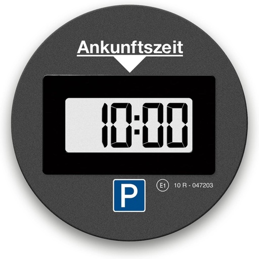 Disc de parcare electronic Needit Park Lite One | Disc de parcare electric automat cu aprobare de la Autoritatea Federala pentru Transporturi Auto | Ceas digital de parcare cu 2 afisaje | Functional, durabil si fiabil