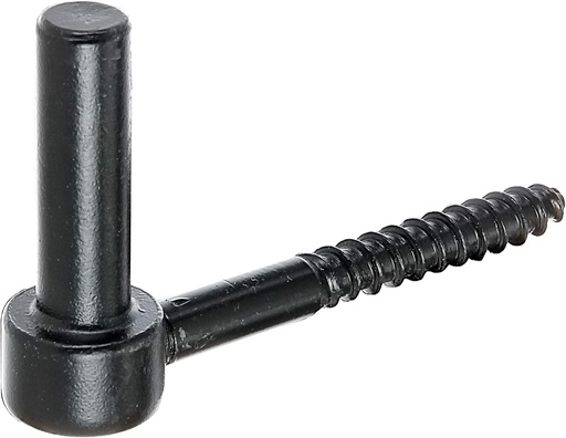 Balama Alberts 306625 cu filet, in forma de J, cu filet taiat, lac negru, diametru centru 14 mm, lungime 105 mm