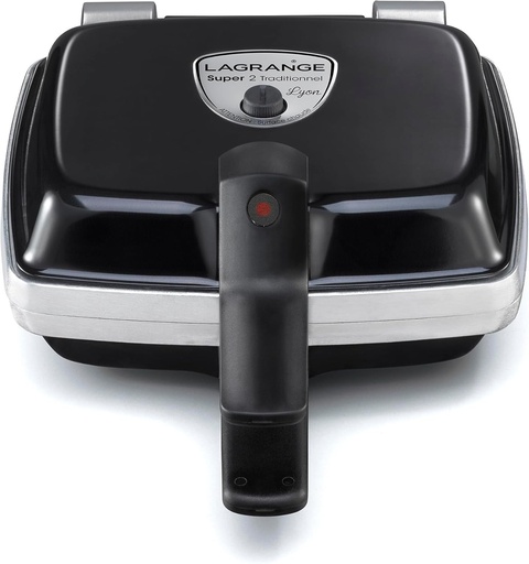 Aparat de gofre LAGRANGE Super 2 039121, Negru