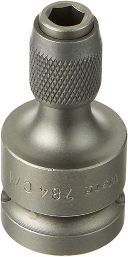 Mandrina cu eliberare rapida Wera Tools 784 C/1, patrata mama, adaptor 1/4 x 1/2