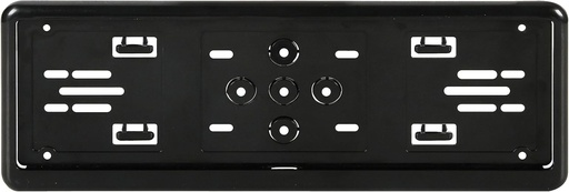 Suport pentru placuta de inmatriculare fata Lampa 19926 ABS, negru