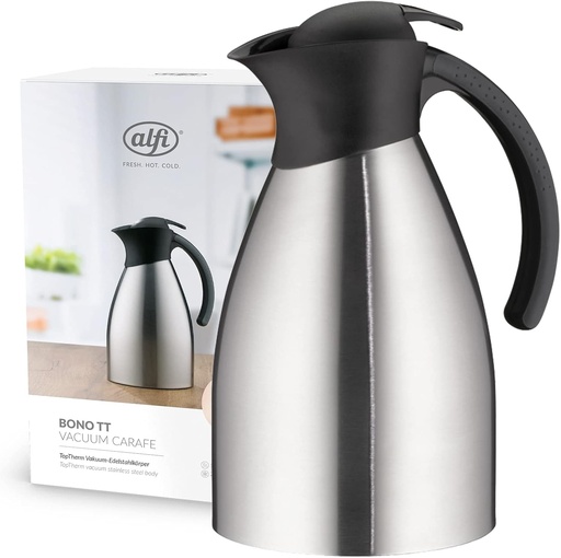 Cana termoizolanta Alfi Bono, otel inoxidabil, finisaj mat, 1,5 l