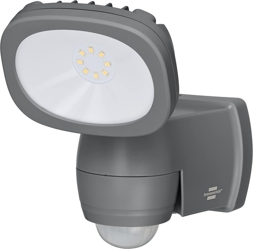 Spot LED cu baterie Brennenstuhl LUFOS/Spot LED wireless pentru exterior cu baterie si detector de miscare (cu 8 LED-uri Brand, 440 lumeni, pentru utilizare in exterior IP44, cu setare suplimentara a functiilor)