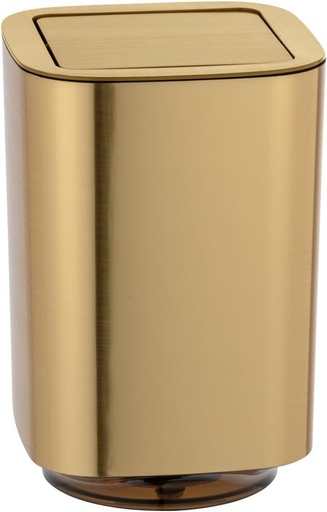 WENKO Capacitate: 5,5 l, Plastic, 17,2 x 25,5 x 17,2 cm, Auriu