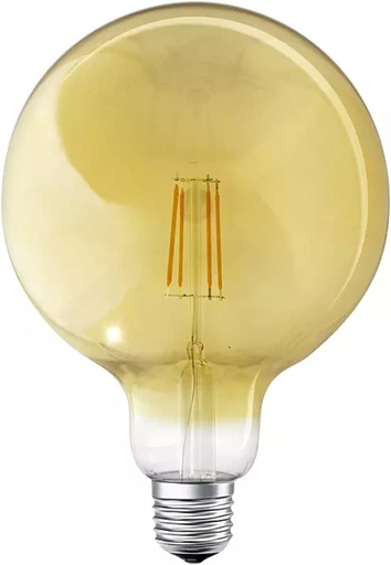 LEDVANCE Forma Globica Clasica cu Design cu Filament si Tehnologie WiFi, 6W, Alb Cald, E27, Pachet 1