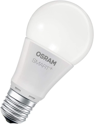 Lampa OSRAM Smart+ LED ZigBee cu soclu E27, alb cald, reglabila intensitate luminoasa, compatibila direct cu Echo Plus si Echo Show (generatia a 2-a)