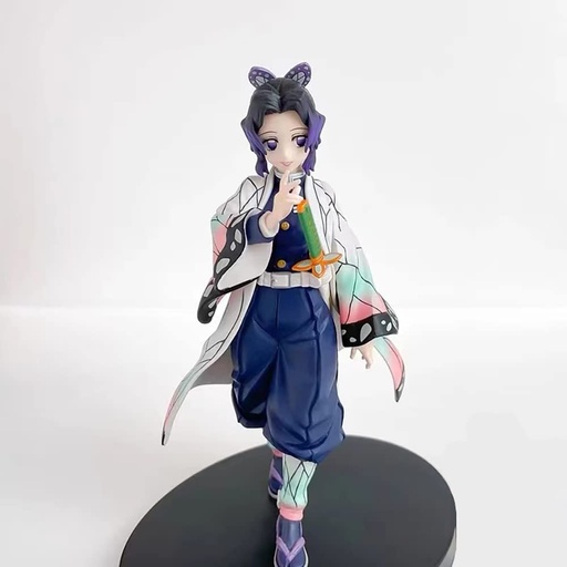 XESAGSNV Figura decorativa, Decoratiune pentru birou, Dormitor, Decoratiune, Statuie, Figura din PVC pentru birou, Decoratiune pentru tort (Kochou Shinobu)