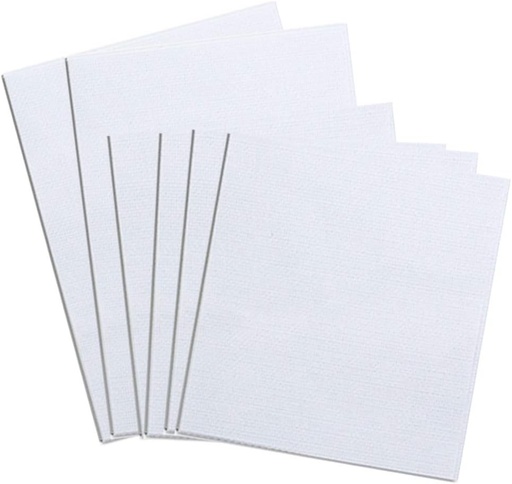 Material goblen, 6 bucati material goblen alb, panza Aida, material brodat, rezerva alba, panza Aida, material brodat din in, 2 bucati 30,5 x 45,7 cm, 4 bucati 30,5 x 30,5 cm