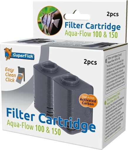 Cartus de schimb Superfish 573038/1860 Aquaflow 100 EasyClick, pachet de 2