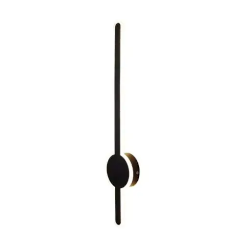 Aplica led oglinda de baie, pentru Living, dormitor, hol, Liniara, Culoare negru led lumina rece