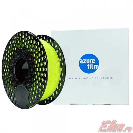Filament imprimanta 3D PETG Neon Lime Azure Film 1.75mm 1KG