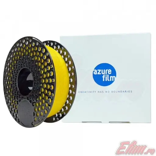 Filament imprimanta 3D PLA Neon Yellow Azure Film 1.75mm 1KG