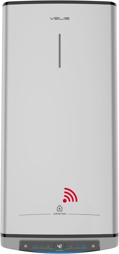 Ariston Velis Tech Dry Wifi (fostul Fleck Duo7) - Încălzitor de apă electric multipozițional de 100L, 127,2x27,5x51,1cm, Instalare în Spania, Eficiență energetică (A+/F), Compatibil cu Alexa